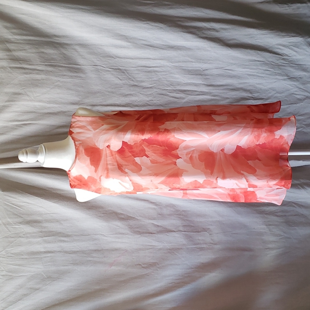 Jessica Howard (JH) Sleeveless Floral Flare Dress
